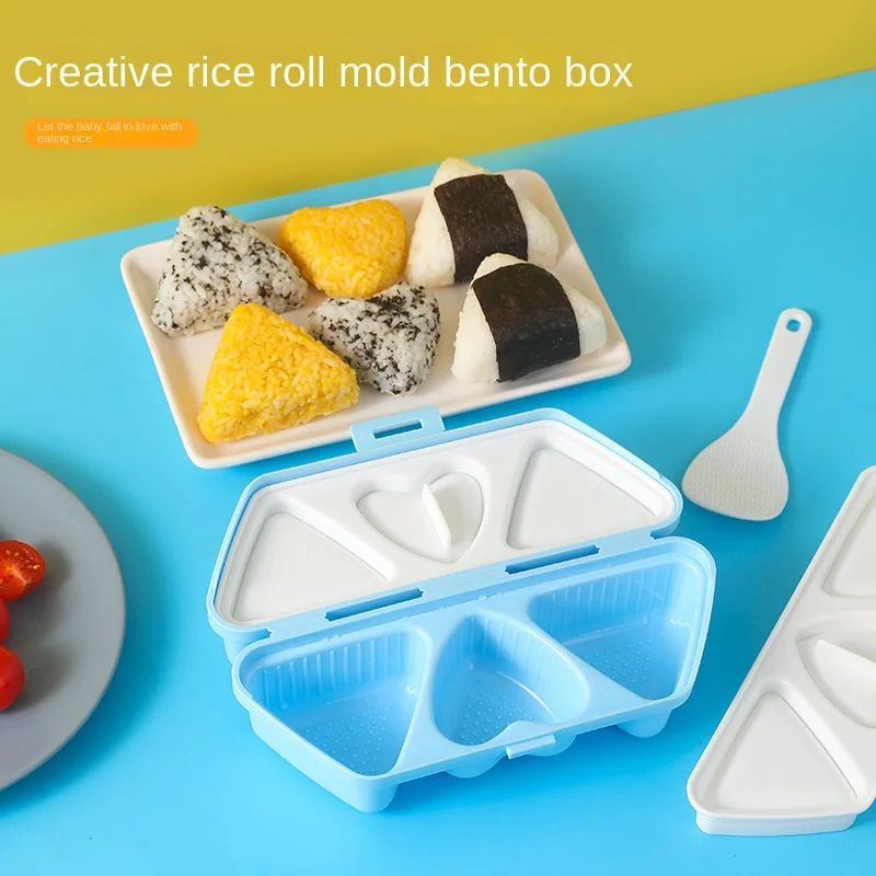 Meal Prep Japanese - Katlanır Taşınabilir Üçgen Aşk Suşi Pirinç