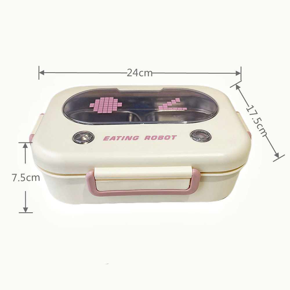 Meal Prep Organizer - Termal Bento Kutusu Paslanmaz Çelik Öğle