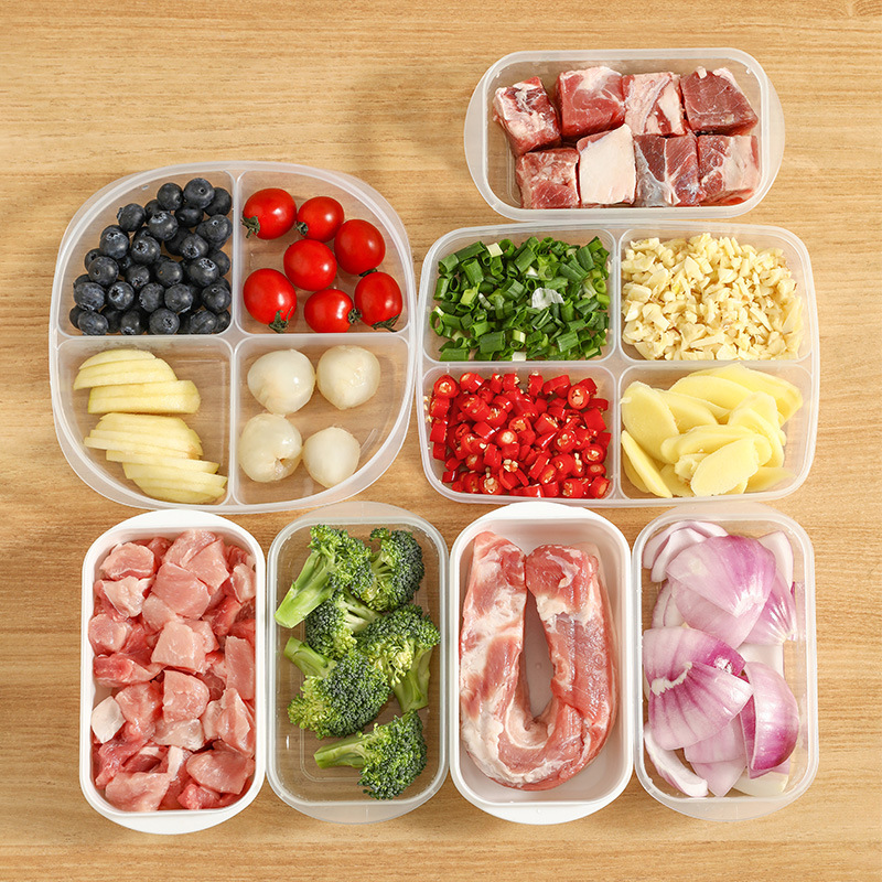 Meal Prep Containers Xl - Buzdolabı gıda saklama kapları mühürlü kutu