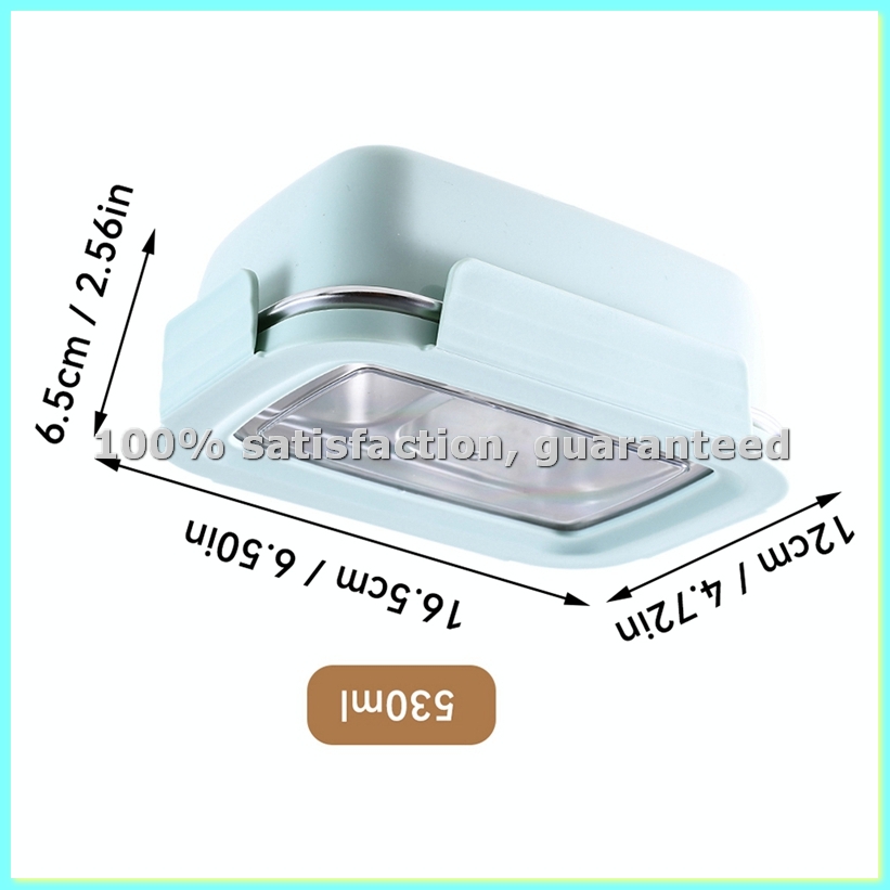Stainless Bento Box - 304 Paslanmaz Çelik Bölünmüş Bento Öğle