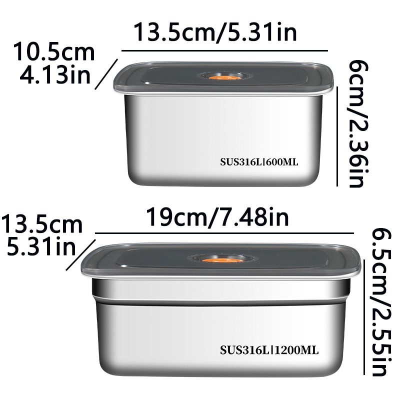 Gıda Sınıfı 316 Paslanmaz Çeli - Stainless Bento Box incelemesi ve fiyatı