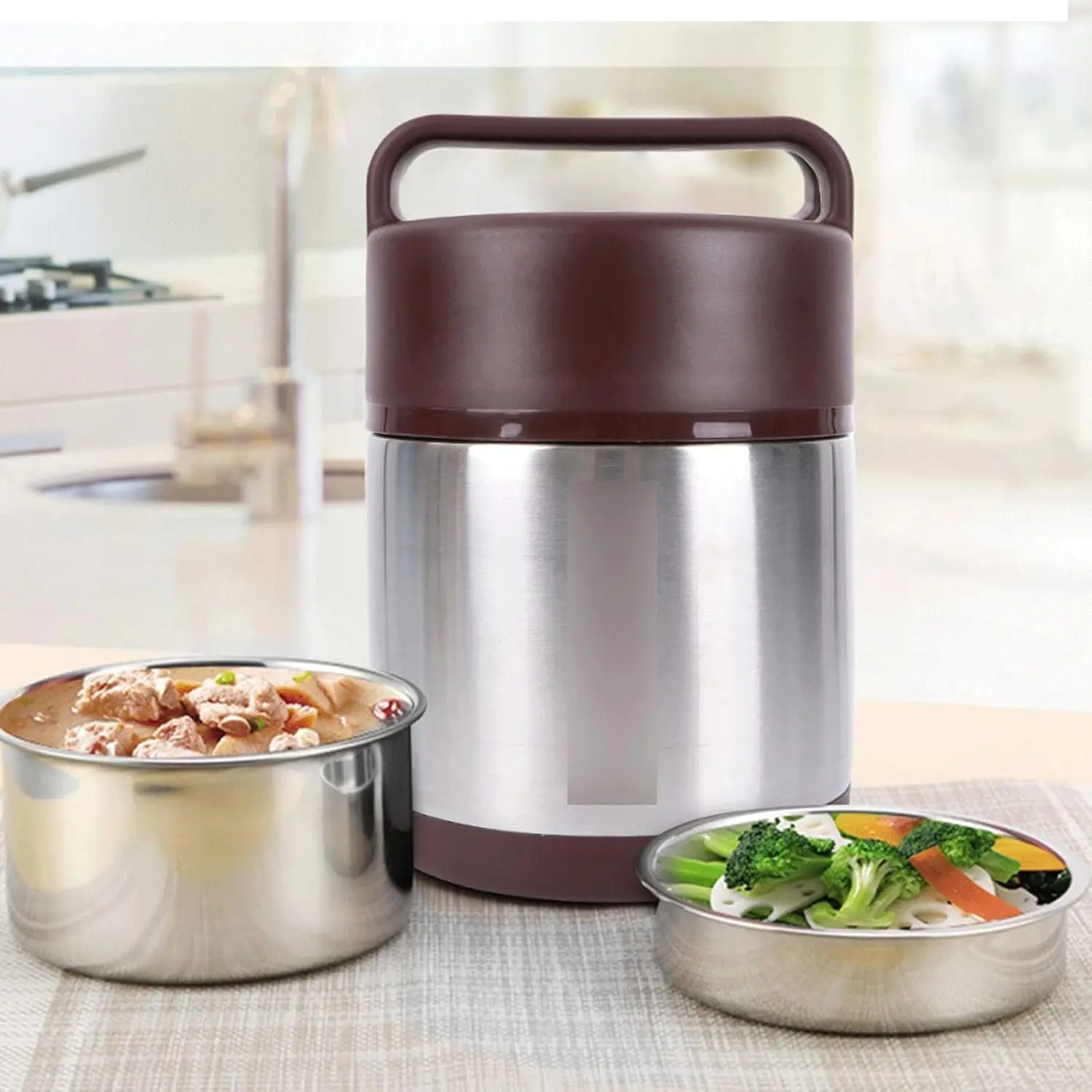 Yetişkinler için bento yemek k - Stainless Bento Box incelemesi ve fiyatı