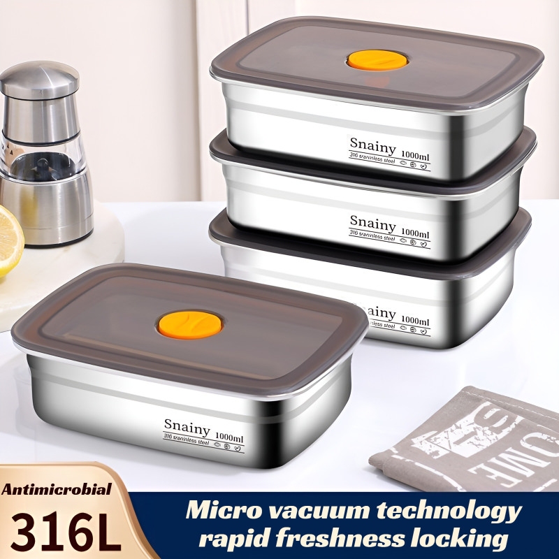 Premium Paslanmaz Çelik Gıda S - Meal Prep Containers Xl incelemesi ve fiyatı