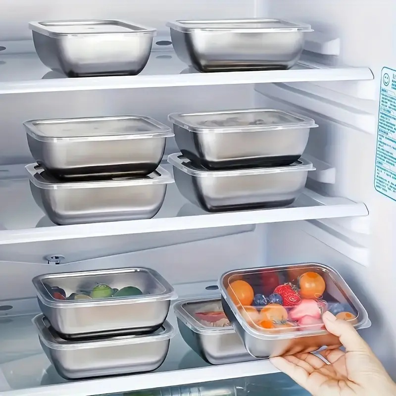 5 Parçalı Paslanmaz Çelik Gıda - Meal Prep Containers Xl incelemesi ve fiyatı