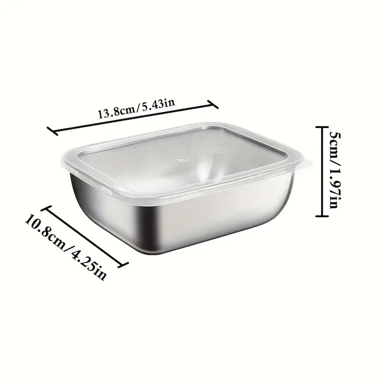 5 Parçalı Paslanmaz Çelik Gıda - Meal Prep Containers Xl incelemesi ve fiyatı