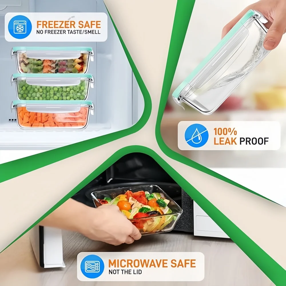 BPA İçermeyen Cam Öğle Yemeği  - Meal Prep Burrito incelemesi ve fiyatı