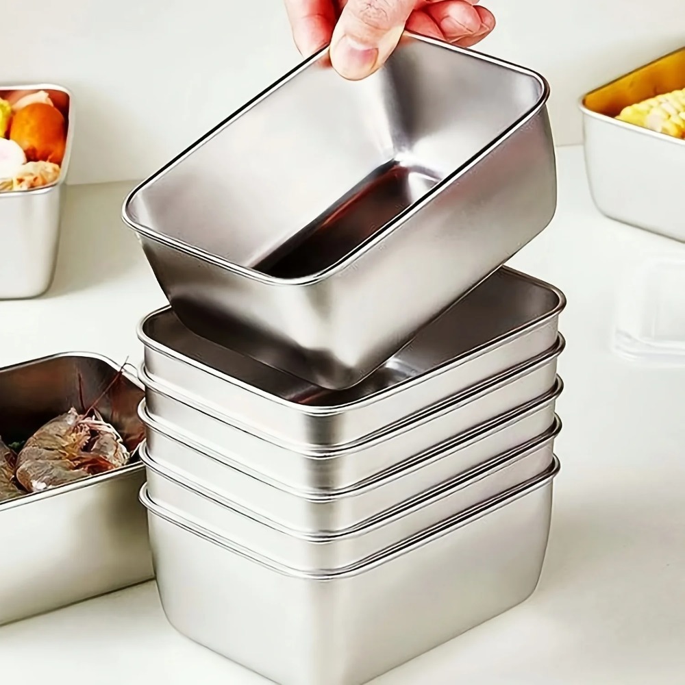 6 Parçalı Paslanmaz Çelik Yeme - Meal Prep Containers Xl incelemesi ve fiyatı