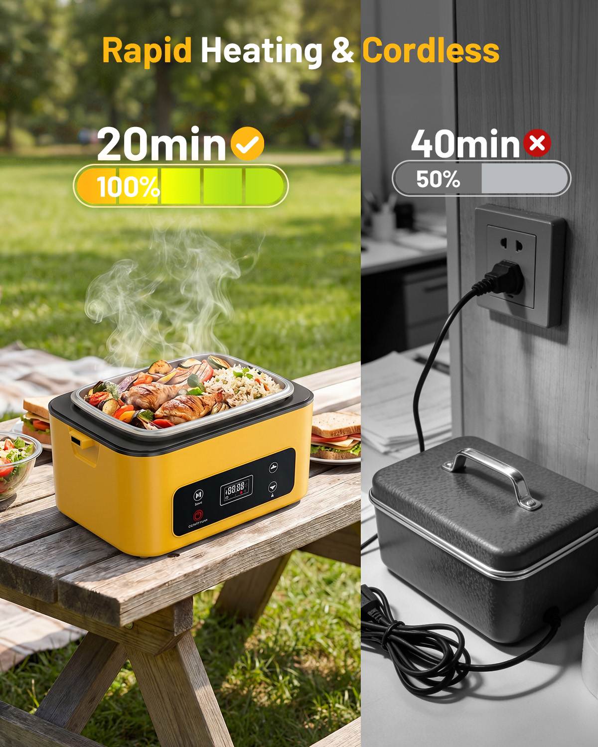 TaskStar Taşınabilir Isıtmalı  - Stainless Bento Box incelemesi ve fiyatı
