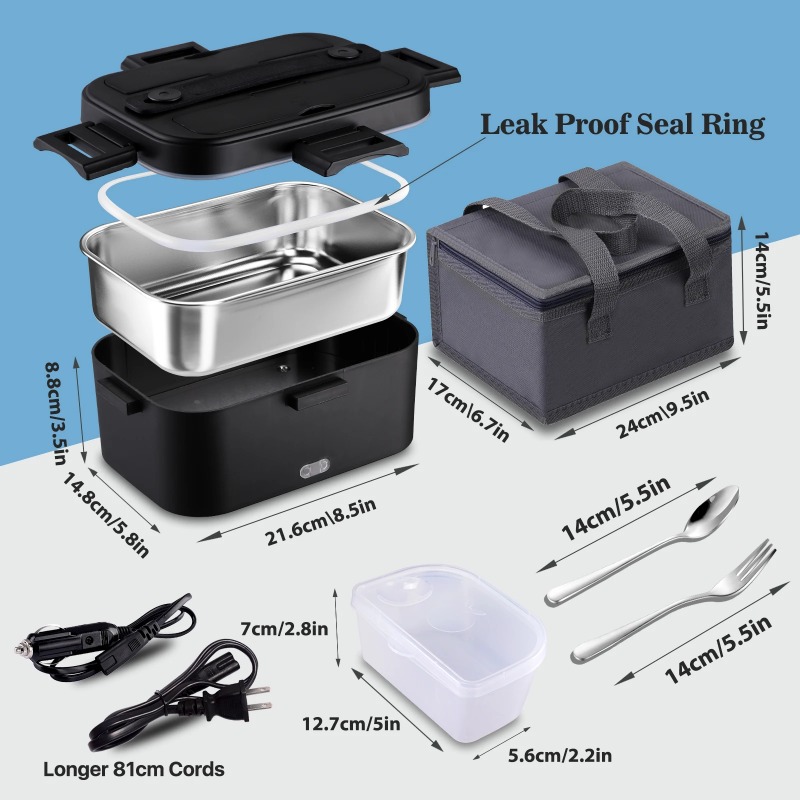 100w Elektrikli Yemek Kutusu 1 - Stainless Bento Box incelemesi ve fiyatı