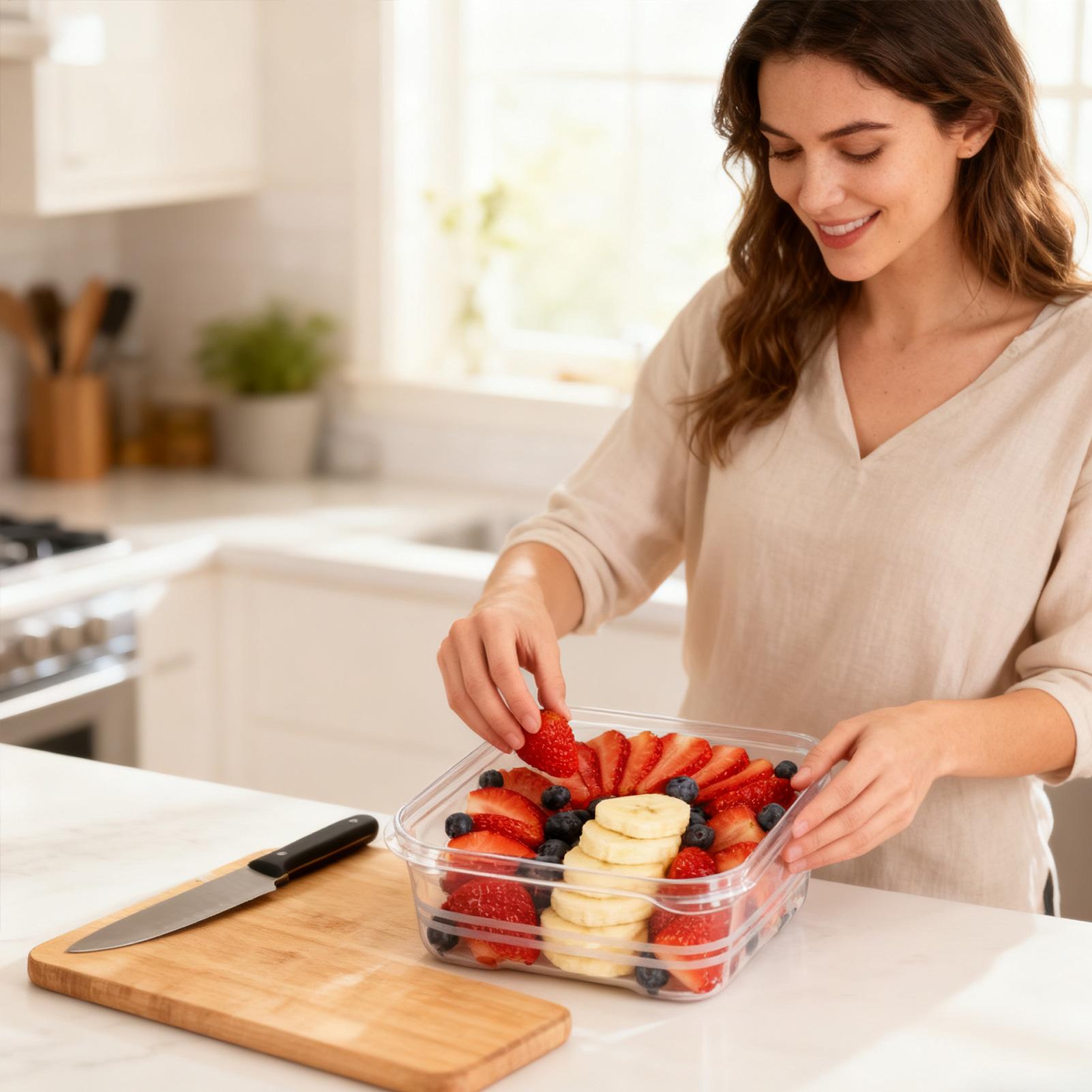 Buzdolabı Saklama Şeffaf Hava  - Meal Prep Organizer incelemesi ve fiyatı